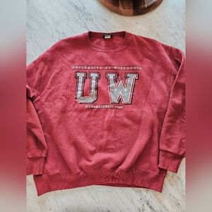 Jansport University of‎ Wisconsin Sweatshirt Sz XL
